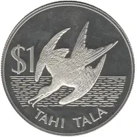 1 Tala - Elizabeth II 2nd portrait, Silver Proof Issue