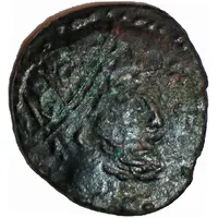 Radiate - Tetricus I Double Head, Barbarous imitation