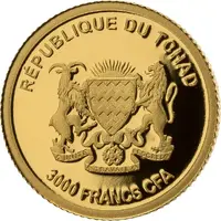 3000 Francs CFA Johann Sebastian Bach