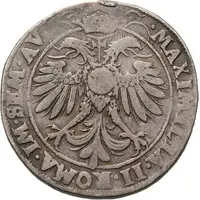 1/2 Daalder - In the name of Maximilian II