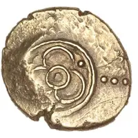 Gold Stater Freckenham Flower No Lines Type
