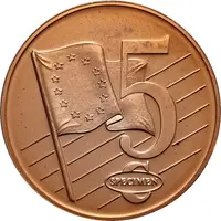5 Euro Cents Specimen