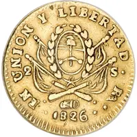 2 Escudos Provincias del Rio de la Plata