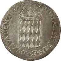 1/2 écu - Honoré II