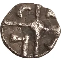 Obol with negroid head