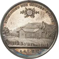 Inauguration of the shooting range on the occasion of the Swabian Gauschiessen Aalen