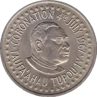 50 Seniti - Taufa'ahau Tupou IV Coronation