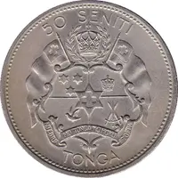 50 Seniti - Taufa'ahau Tupou IV Coronation