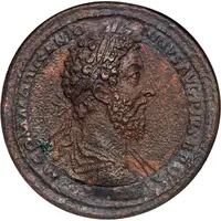 Medallion - Commodus Hercules, bimetallic