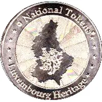 National Tokens Luxembourg Heritage - Château de Bourscheid