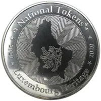 National Tokens Luxembourg Heritage - Château de Bourscheid