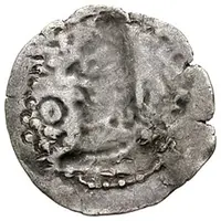 Drachm - Deva Shahi Khingila bilingual type, India territory mint