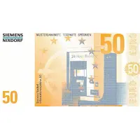 Siemens Nixdorf 50 Test Note