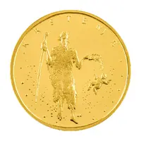 Medal - Baptism Gold, 3.5 g