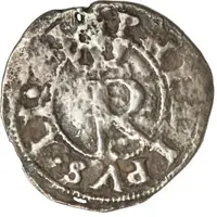 1/4 Real - Felipe II crown