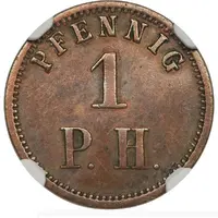 1 Pfennig - Wilhelm II
