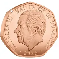 50 Pence - Charles III HRH The Duchess of Edinburgh, Gold Proof