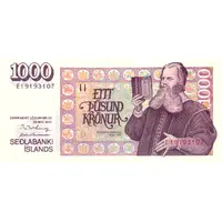1000 Krónur Law of 2001