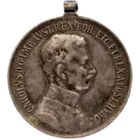 Medal for Bravery - Karl I silver