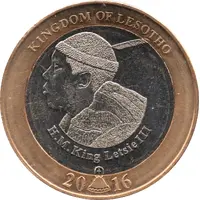 5 Maloti - Letsie III Independence