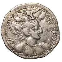 Silver Drachm, Anonymous, 500 - 550, Ghazni
