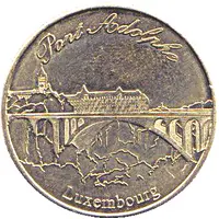 Luxembourg Heritage Collectors Coin - Pont Adolphe