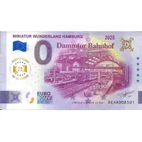 0 Euro - Miniatur Wunderland Hamburg-Dammtor Bahnhof