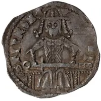 Dinar 'Sword Type' - Stefan Uroš IV Dušan