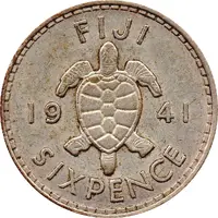 6 Pence - George VI