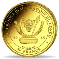 50 Francs Running lion