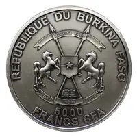 5000 Francs CFA Baby Smilodon