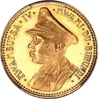 10 Francs - Mwambutsa IV Independence