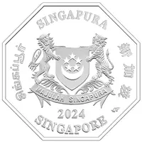 5 Dollars Year of the Dragon