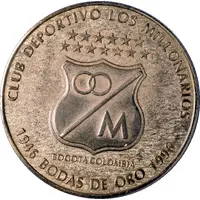 Medal - Club Deportivo Los Millonarios 50th anniversary
