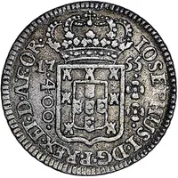 400 Réis - José I Colonial Coinage