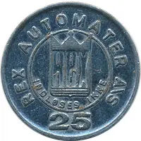 25 Øre - Rex Automater A/S