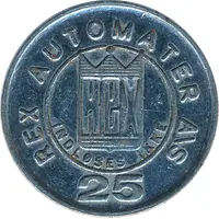 25 Øre - Rex Automater A/S