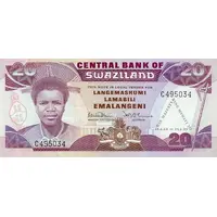 20 Emalangeni King Mswati's 21st Birthday