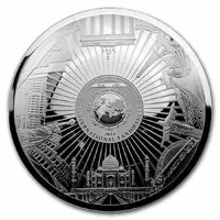 25 Dollars Landmarks of the World