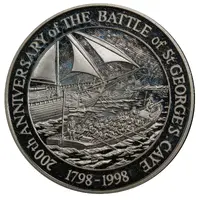 10 Dollars Battle of St. George’s Caye