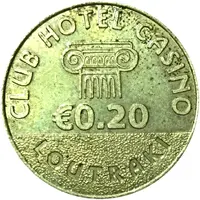 20 Euro Cents - Club Hotel Casino Loutraki, Greece