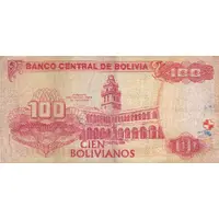 100 Bolivianos Moreno, Series F-J