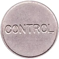 Telephone Token - Telefoane Control 27 mm, small letters