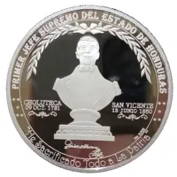 Medal - Dionisio de Herrera First Supreme Chief of Honduras