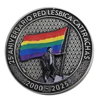 Medal - 25th Anniversary Red Lésbica Cattrachas