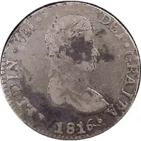 4 Reales - Fernando VII Durango - Royalist coinage