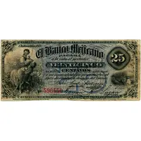 25 Centavos El Banco Mejicano