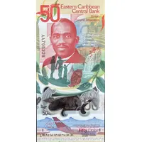 50 Dollars 50th Anniversary of Grenada's Independence