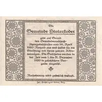 20 Heller Hinterstoder