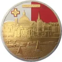 Medal - Basilica of Lady of Mount Carmel MALTA - Valetta